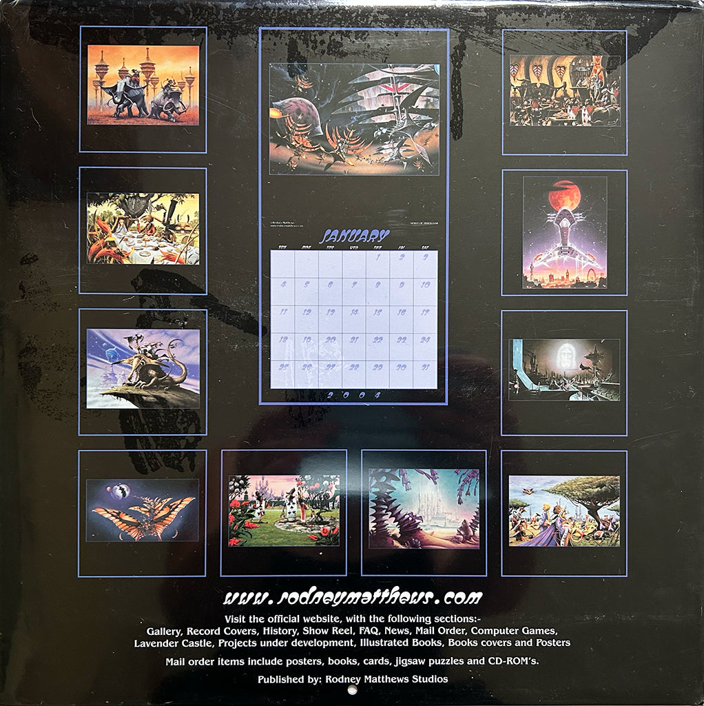 2004 Twice Upon a Time Calendar back