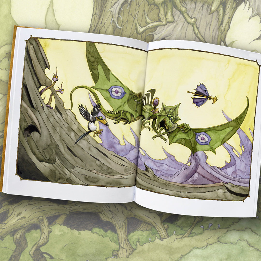 Oddney's Otherland Book - Inside Spread