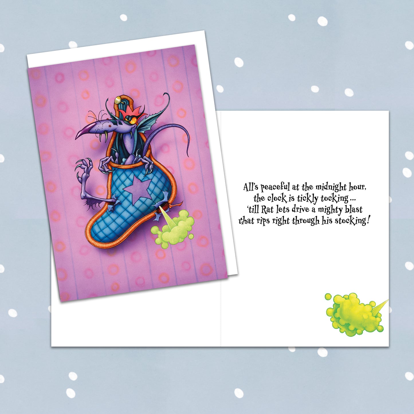 The Gasbags: The Midnight Hour Christmas card