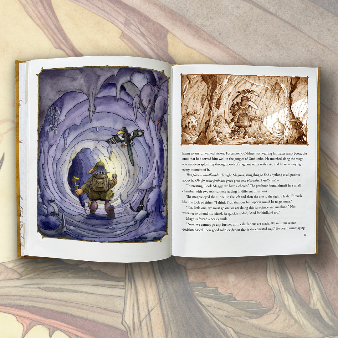 Oddney's Otherland Book - Inside Spread