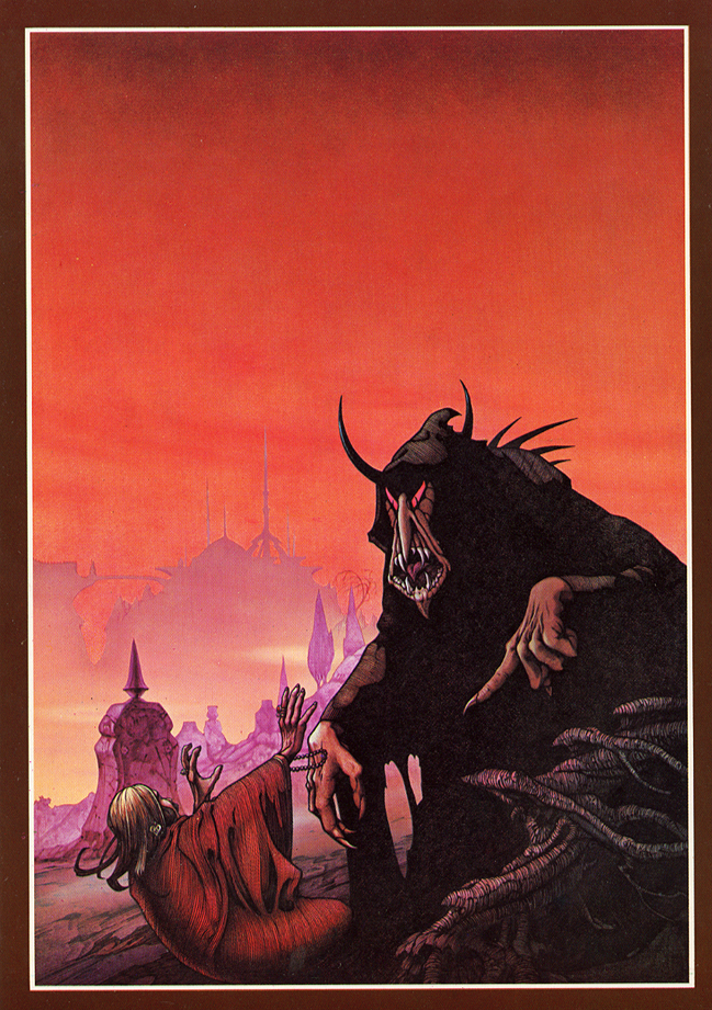 The Ghoul - Original 1970s Note Card