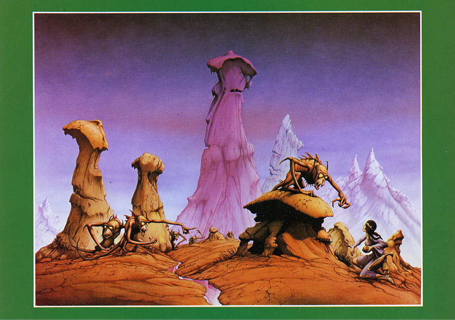 Year of the Unicorn - Original 1970s Note Card