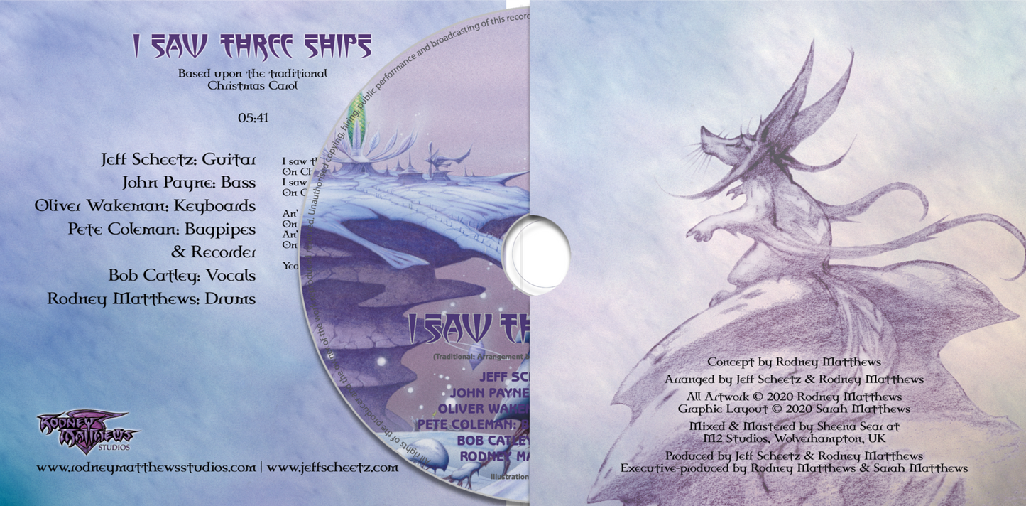 Rodney Matthews, Jeff Scheetz and Friends: I Saw Three Ships CD