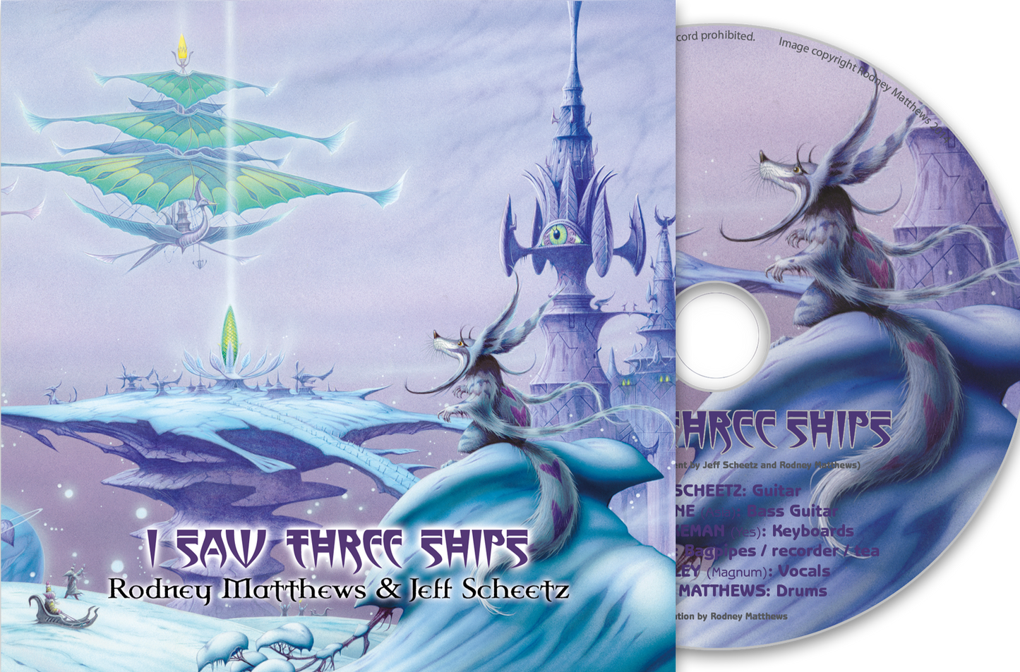 I Saw Three Ships CD and Wallet