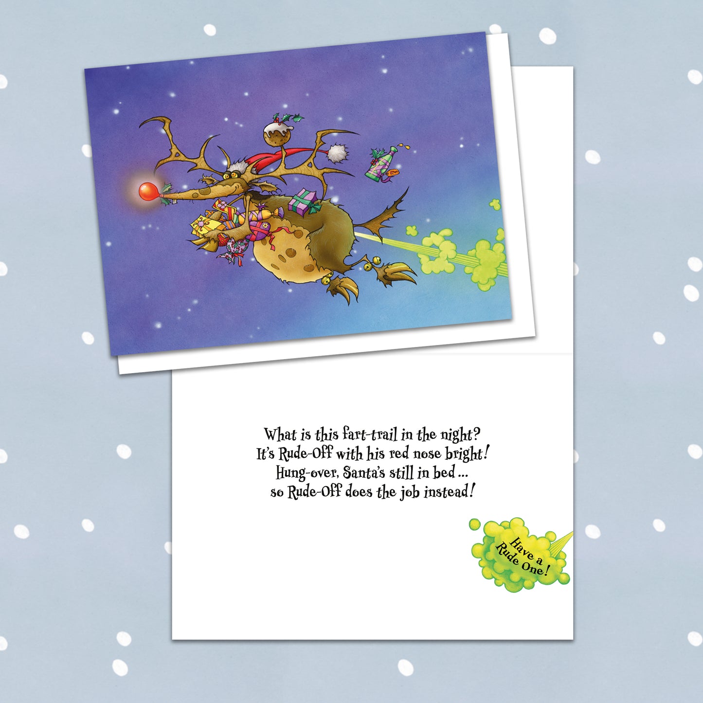 Have a Rude One Christmas Card