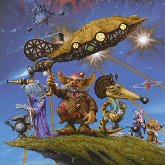 Lavender Castle promotional poster | Rodney Matthews