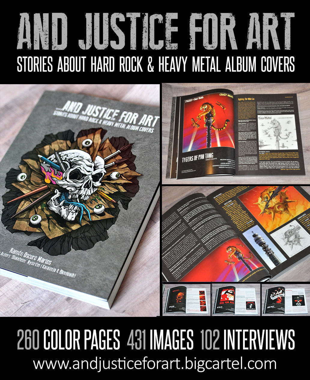 And Justice for Art - Stories About Hard Rock and Heavy Metal Album Covers