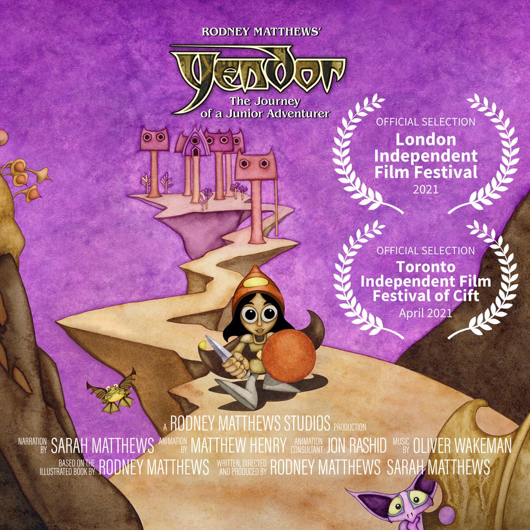 Yendor official selection at the Toronto Independent Film Festival of CIFT laurels
