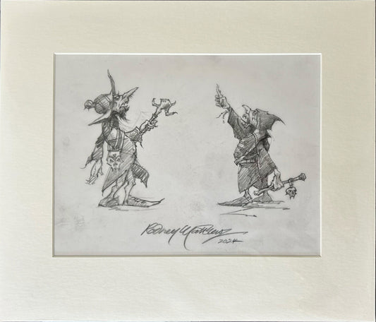 Detail from Here Be Dragons - Characters (IV and V)