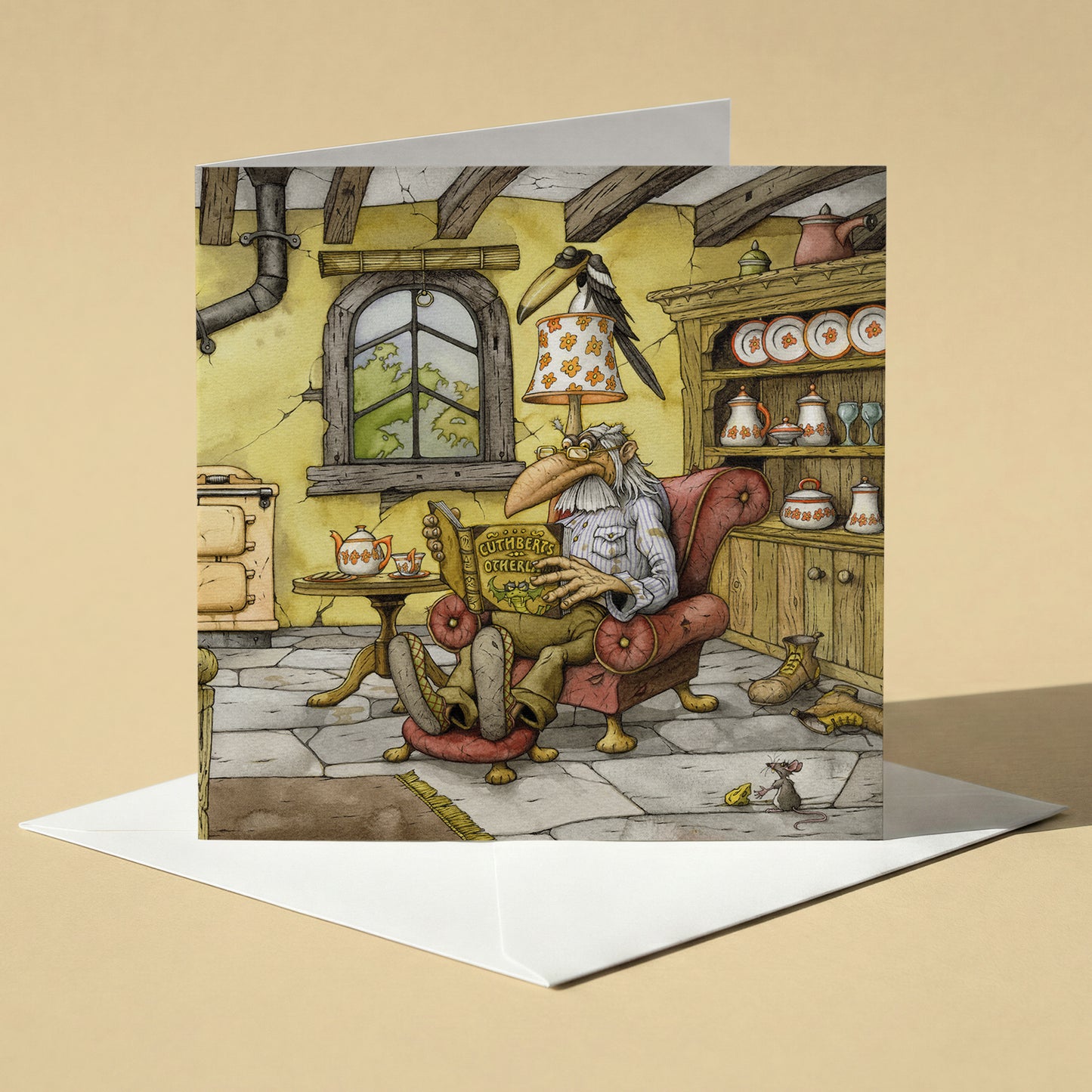 Card displayed
