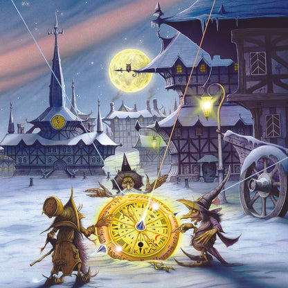 The Timepiece fine art greetings card - front