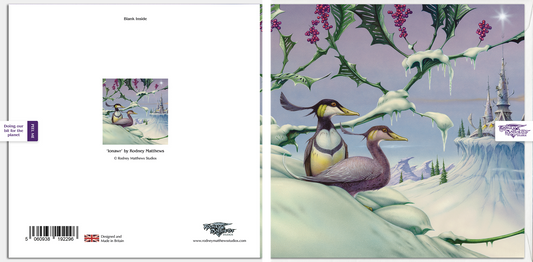 Ionawr fine art greetings card