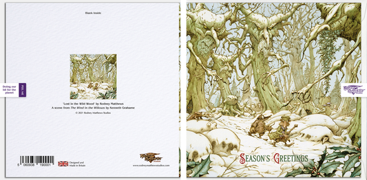 Lost in the Wild Wood Greetings Card