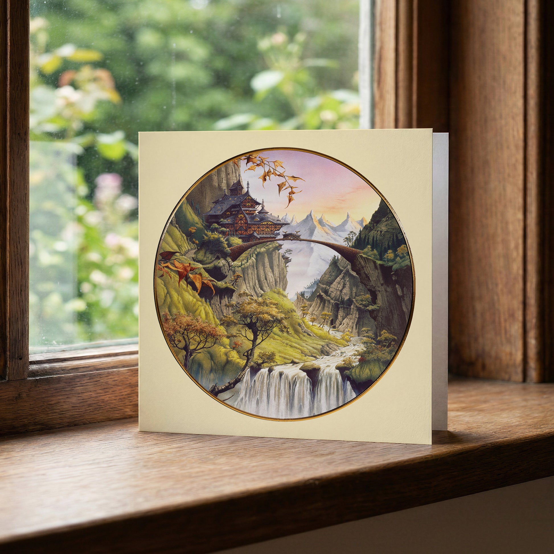 Card displayed