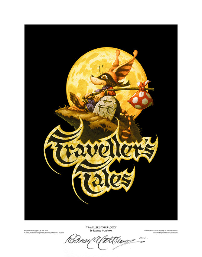 Traveller's Tales Logo open edition print