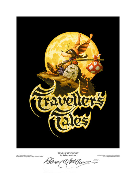 Traveller's Tales Logo open edition print