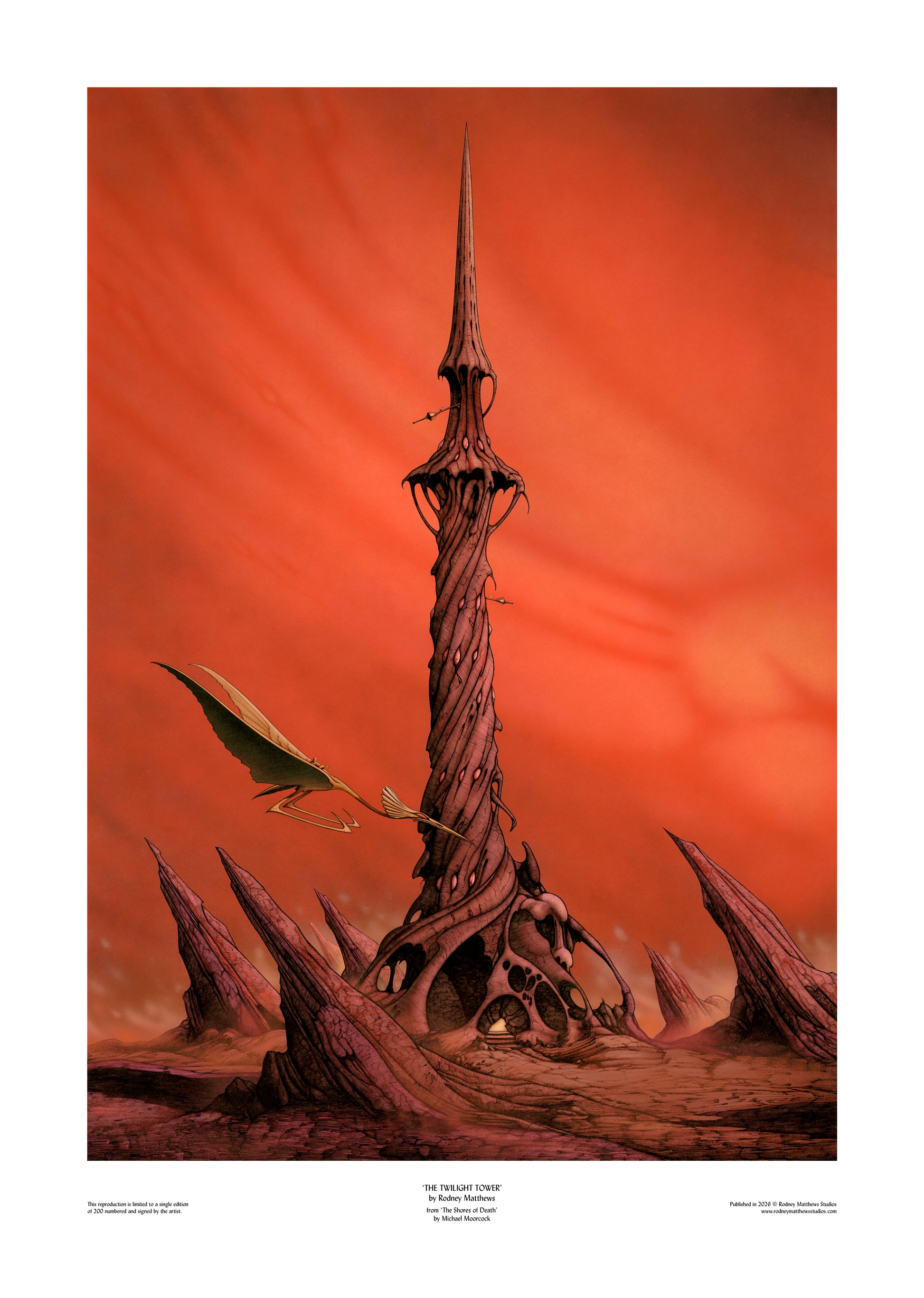 The Twilight Tower limited edition print - artist's proof