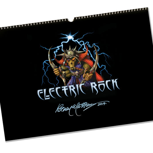 2019 Electric Rock calendar