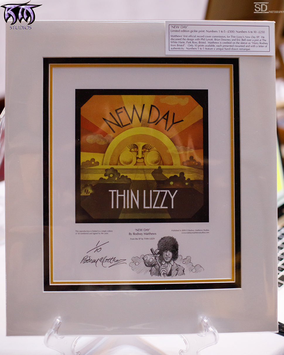 New Day (Thin Lizzy) limited edition print number 1 by Rodney Matthews