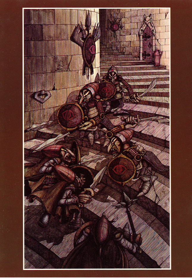 Time for Revenge - Original 1970s Note Card