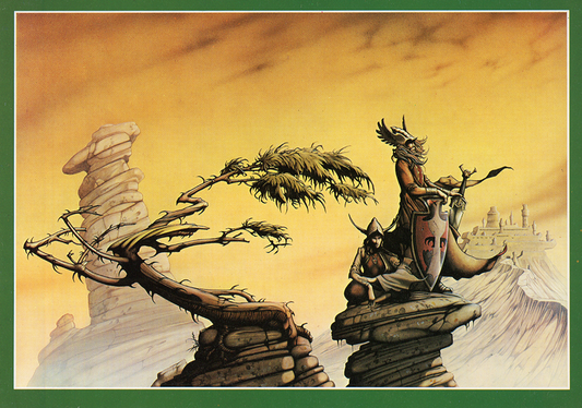 Witch World - Original 1970s Note Card