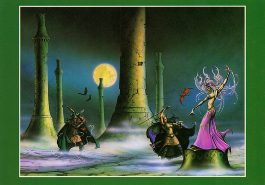 Spell of the Witch World - Original 1970s Note Card