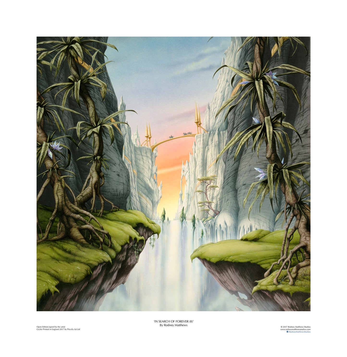 In Search of Forever (II) open edition print, hand-signed by Rodney Matthews