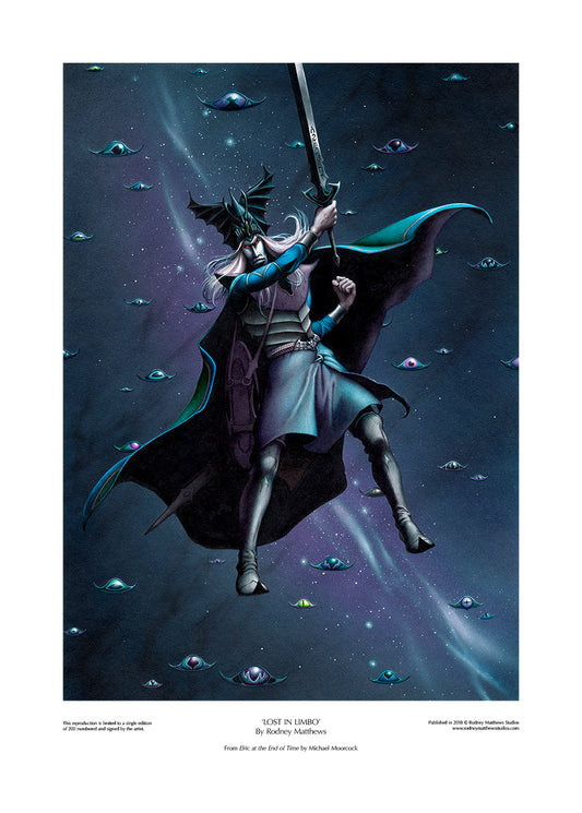 Elric at the End of Time: Lost in Limbo limited edition giclèe art print