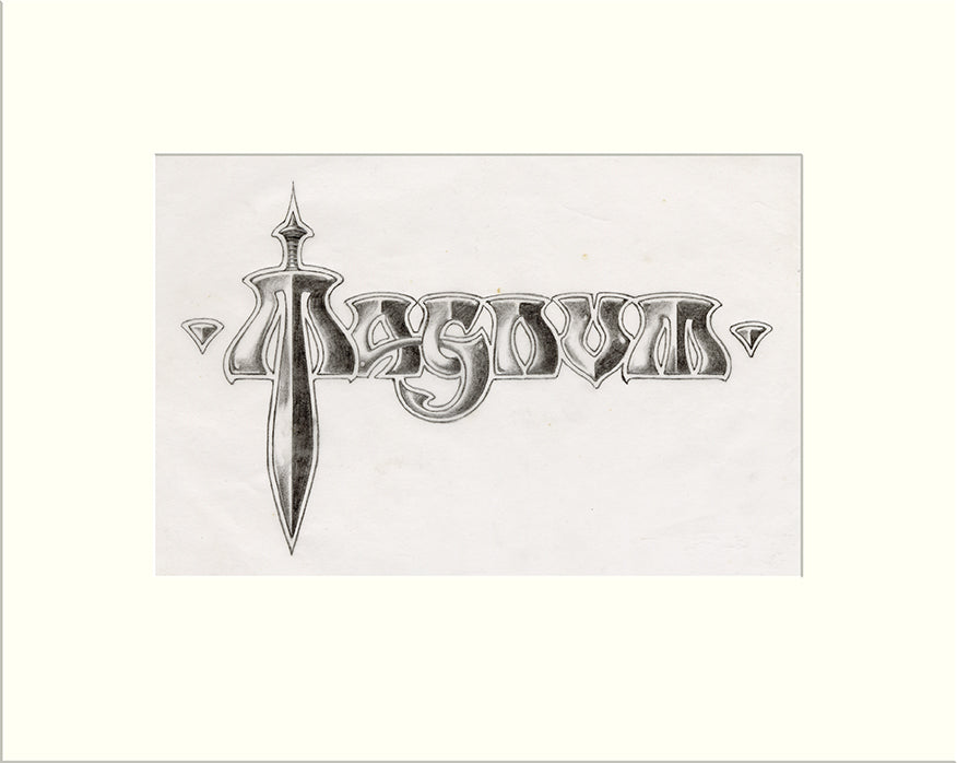 Magnum: Sword of Chaos Name-style (Magnum) by Rodney Matthews