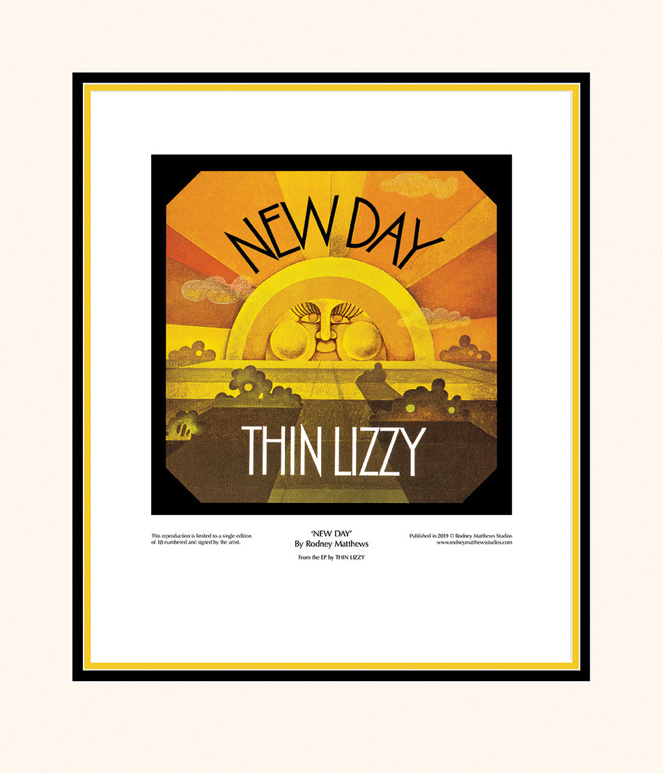 New Day (Thin Lizzy) limited edition print by Rodney Matthews