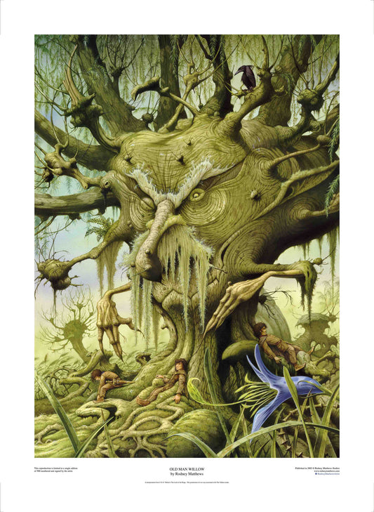 The Lord of the Rings: Old Man Willow limited edition giclèe art print