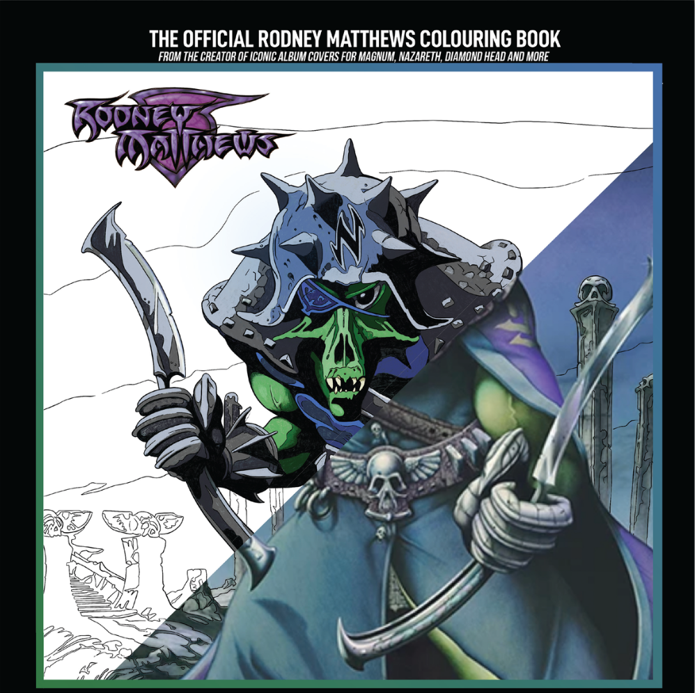 The Official Rodney Matthews Colouring Book