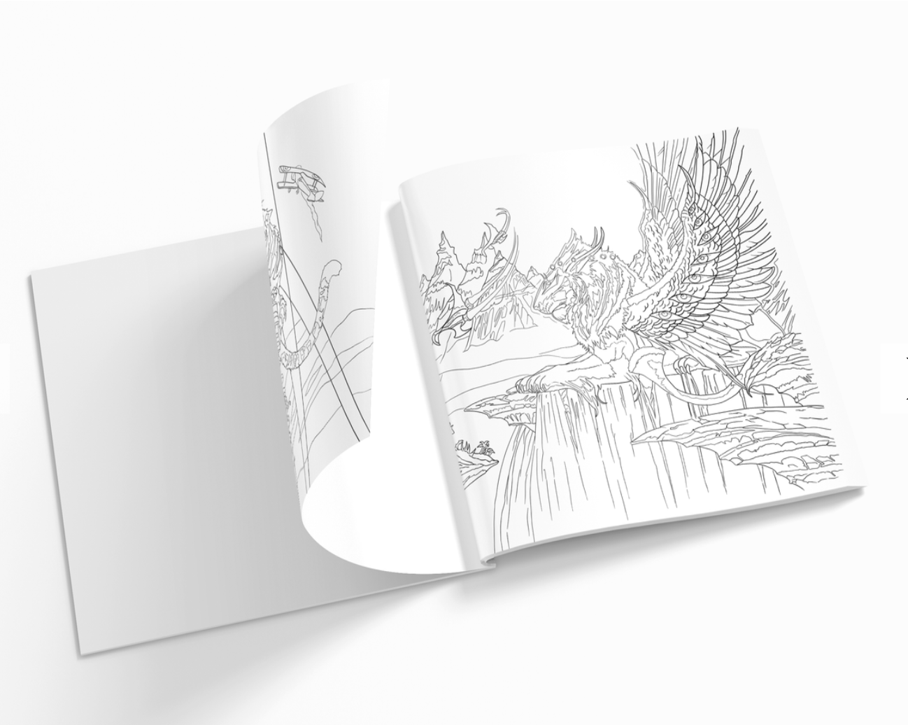 The Official Rodney Matthews Colouring Book