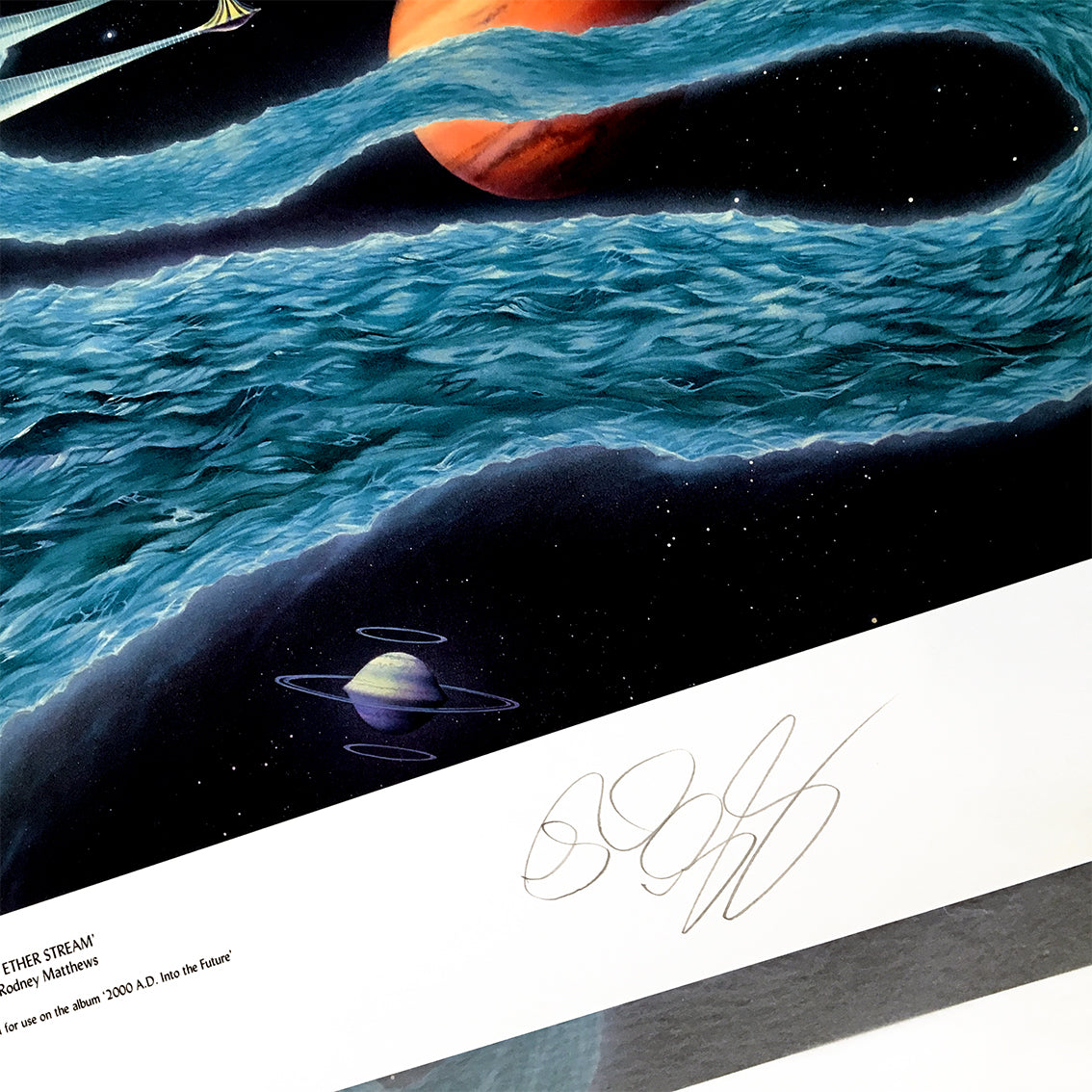 The Ether Stream hand-signed by Rick Wakeman