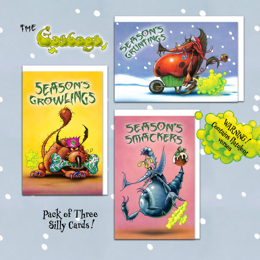 The Gasbags Christmas Cards Collection One
