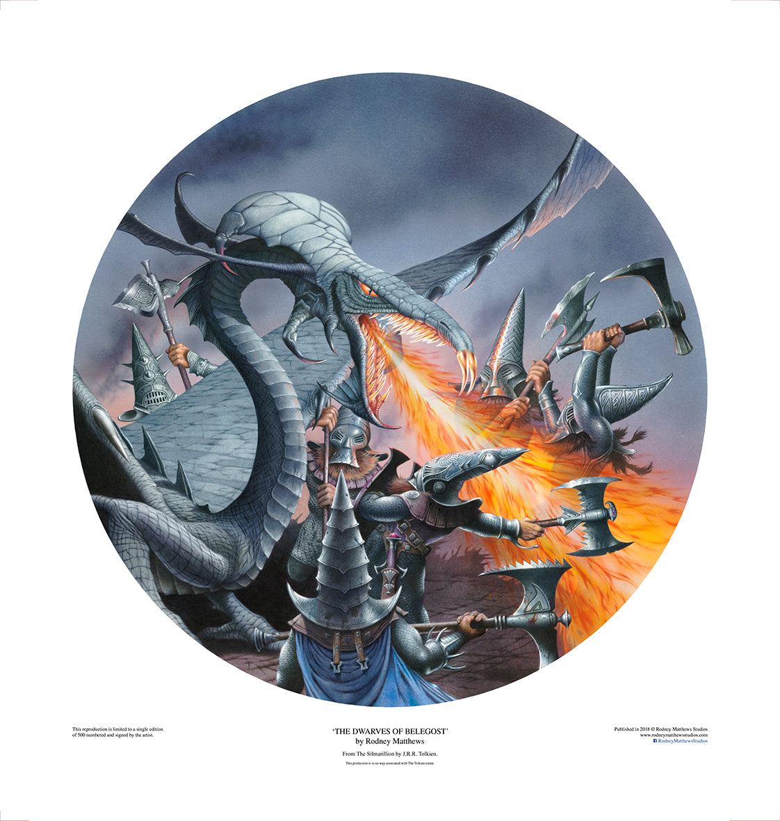 The Silmarillion: The Dwarves of Belegost limited edition giclèe art print