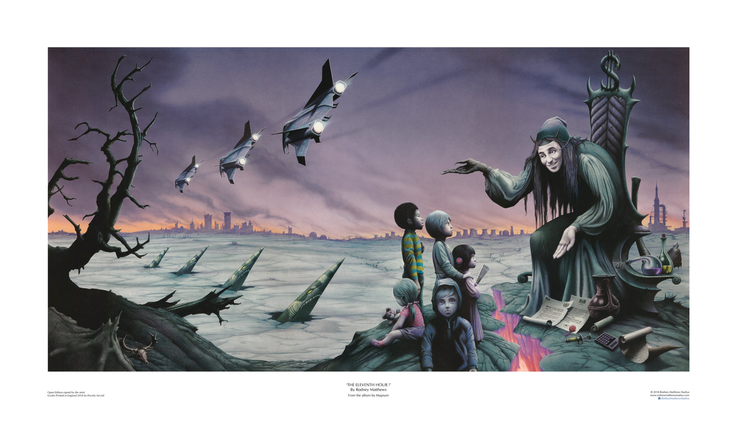 Magnum The Eleventh Hour! open edition giclèe art print Rodney