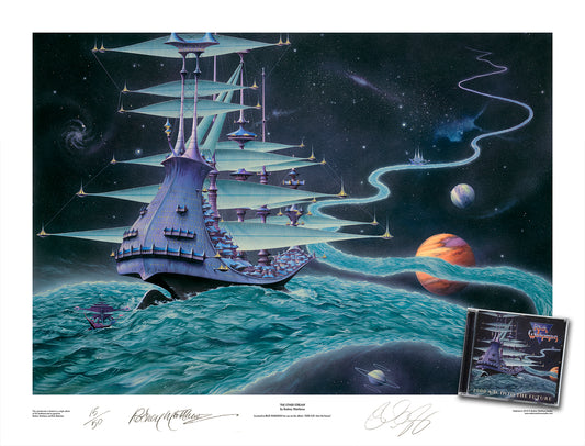The Ether Stream (Rick Wakeman) by Rodney Matthews