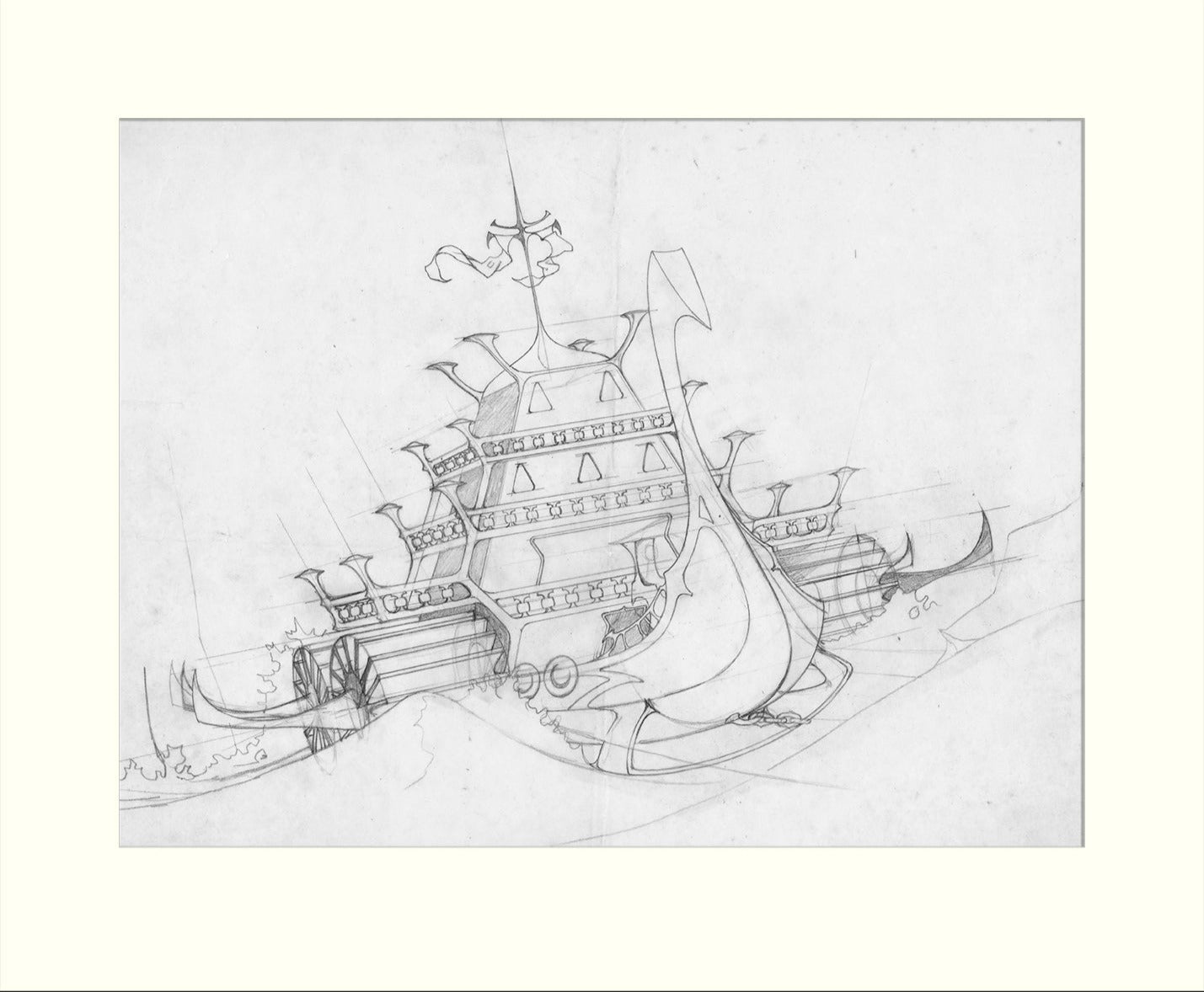 Detail from The Sea Chariot of Rowernarc (Michael Moorcock)