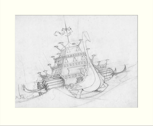 Detail from The Sea Chariot of Rowernarc (Michael Moorcock)