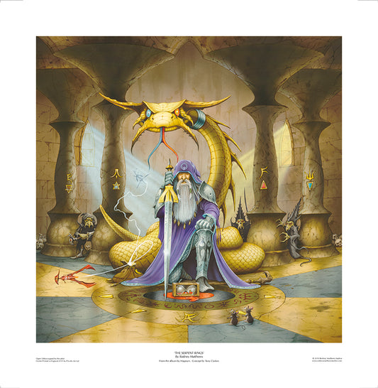 Magnum: The Serpent Rings open edition giclèe art print