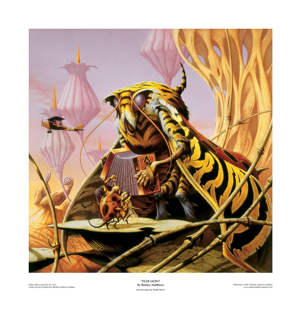 Tiger Moth (Tiger Moth) by Rodney Matthews