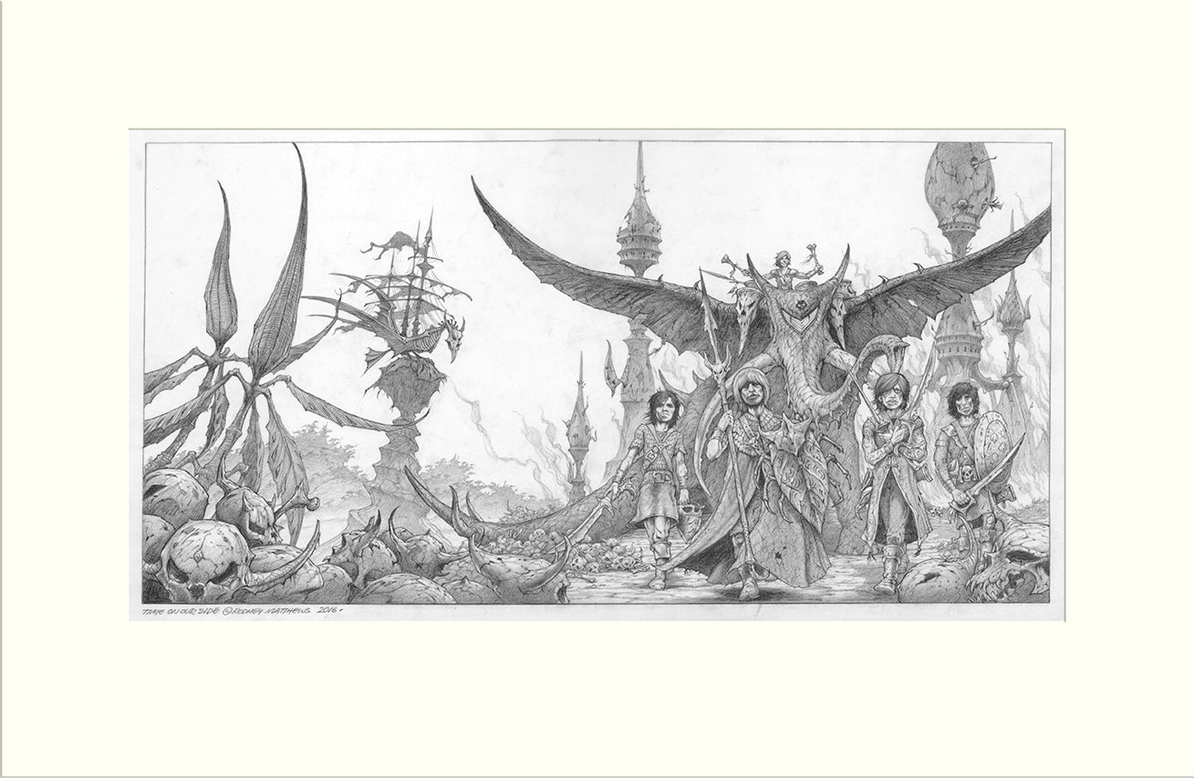 Time on Our Side (The Rolling Stones) by Rodney Matthews