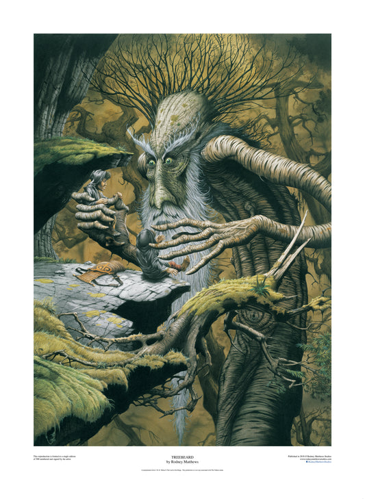 The Lord of the Rings: Treebeard limited edition giclèe art print