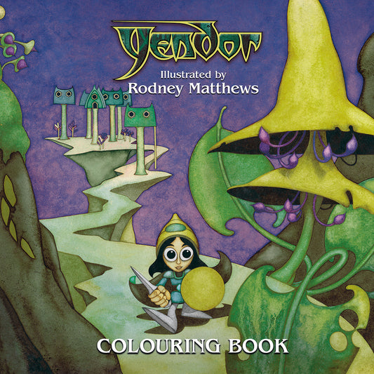 Yendor: Colouring book and Free Sticker Sheet