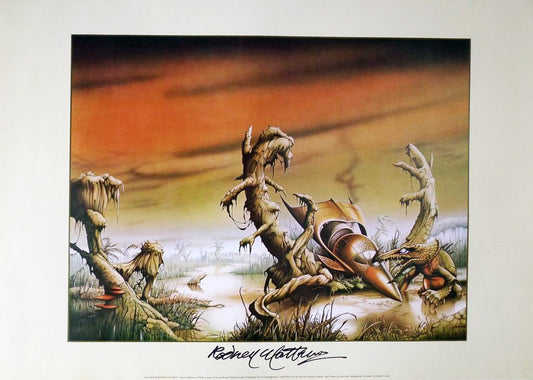 Original 1970s poster - Web of the Witch World
