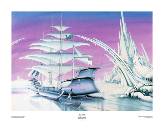 The Ice Schooner: The Ice Spirit limited edition giclèe art print