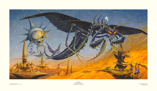 Praying Mantis: Legacy open edition giclèe art print