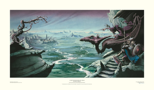 A View Over Isengard album cover for Bo Hansson's The Lord of the Rings by Rodney Matthews | Rodney Matthews Studios