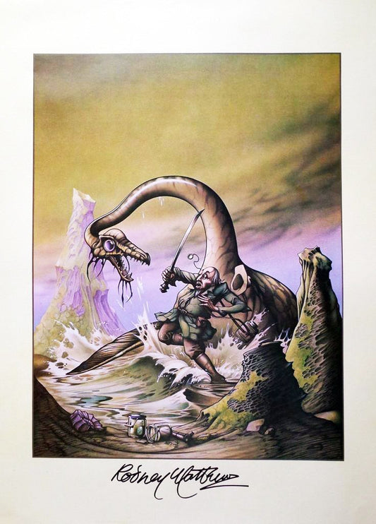 Original 1970s poster - The Monster of Lake La Metrie